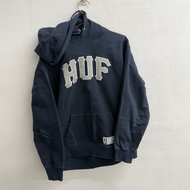 허프(HUF) 아치 빅로고 후드티 (L)