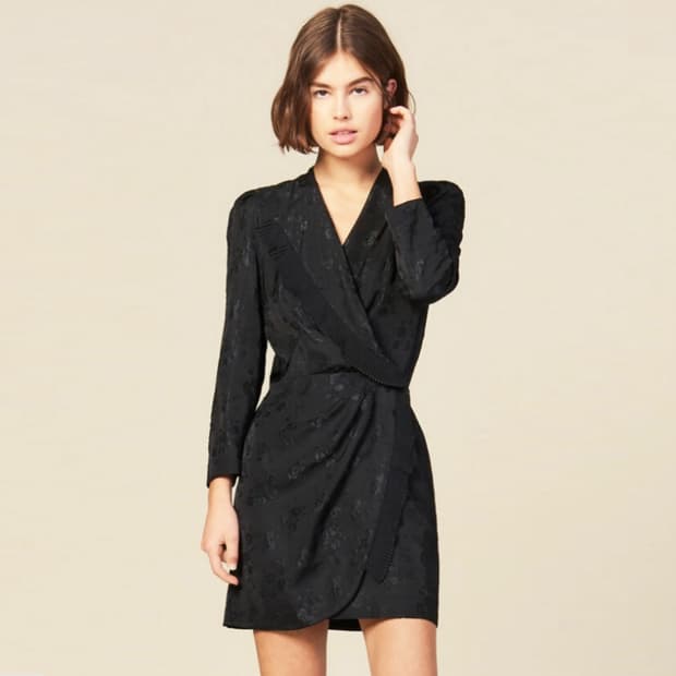 산드로(sandro) 로브 코르트 원피스 55