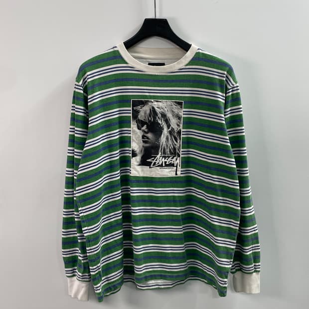 17ss 스투시 라우라 스트라이프 롱슬리브 긴팔티 (on.1117)