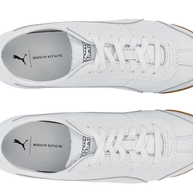 푸마 메종키츠네 로마 화이트 270