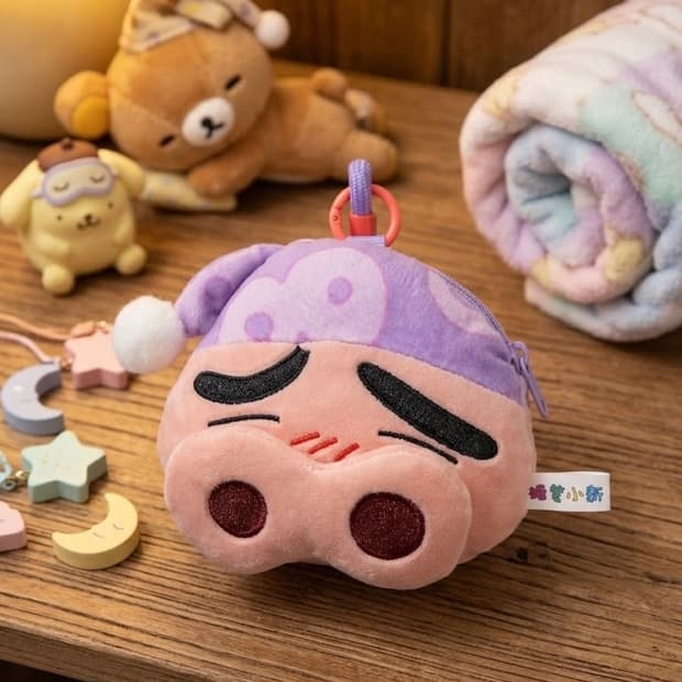 🐖잠자는 부리부리 동전지갑 키링🐖