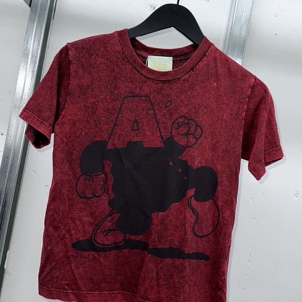 aries garment dyed t shirt