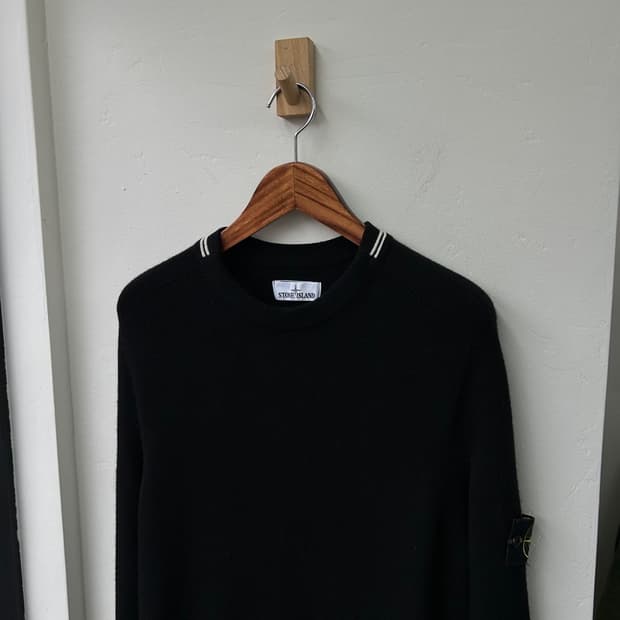 16168 - 스톤아일랜드 와펜 울 니트 (울 80%)