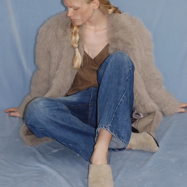 새상품) 포에토 퍼 지켓 - grey