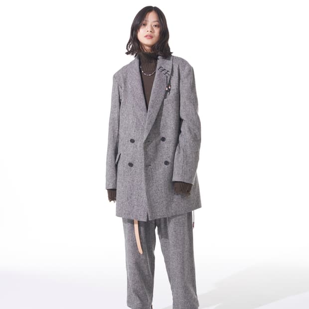 (3)s'yte 넵트위드 블레이저, 팬츠, 점프수트, 뉴스보이캡