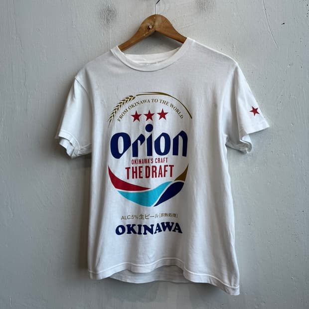 오키나와 오리온 맥주 반팔 티셔츠