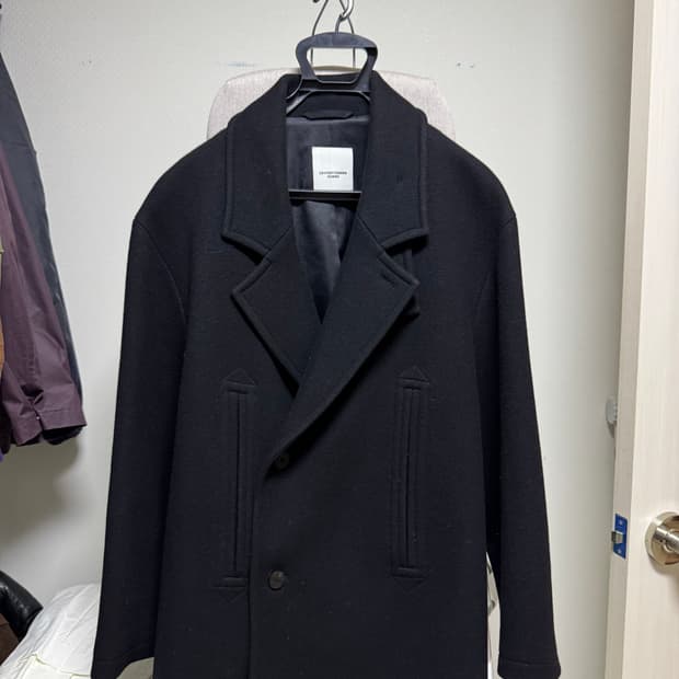 르셉탬버 옴므 하프 더블 코트 피코트