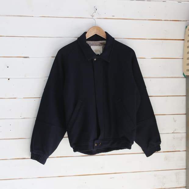 (착용컷) MUNSINGWEAR 모직 블루종 (남성용 98-100)