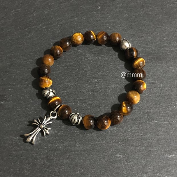 캣아이 원석 팔찌