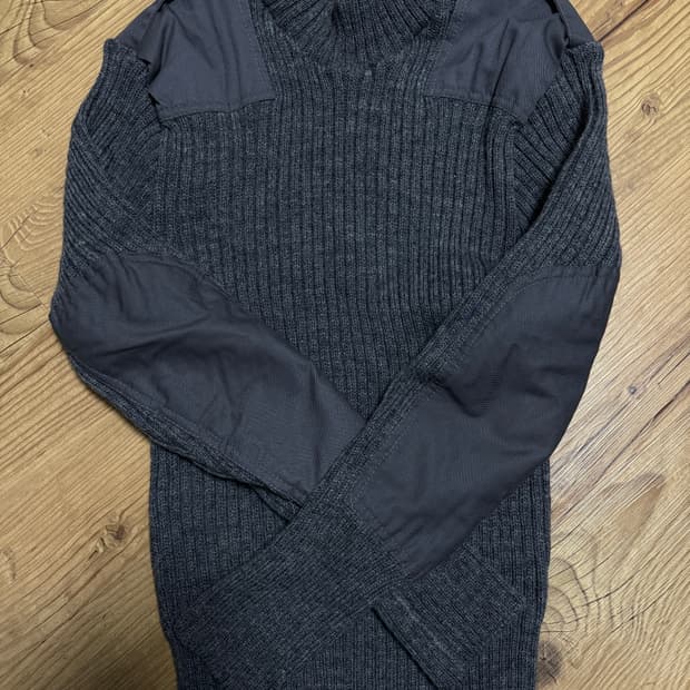 the woolly pully 잉글랜드 빈티지 코만도 니트