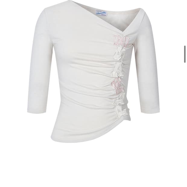 플리즈노팔로우 쥴리 언발 패치 탑