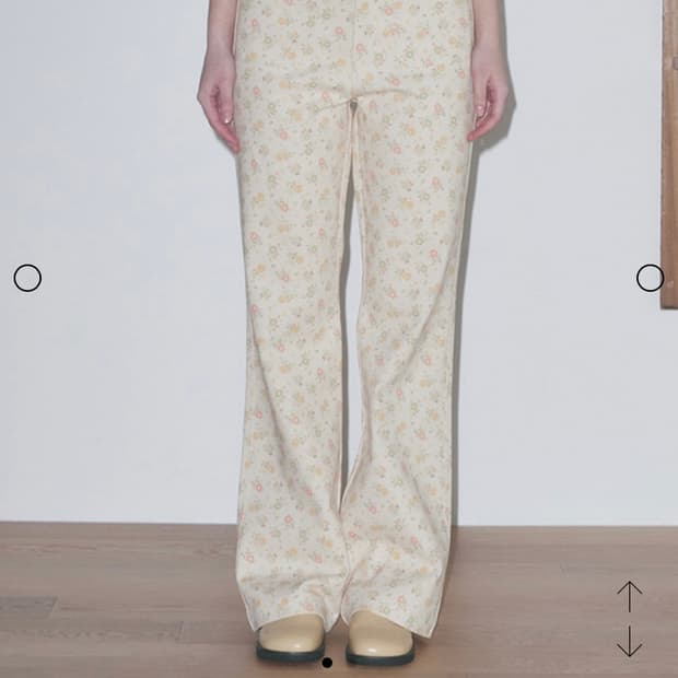 펀프롬펀 petal boot-cut pocket pants 바지