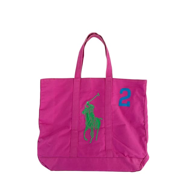 폴로 빅포니 토트백 숄더가능