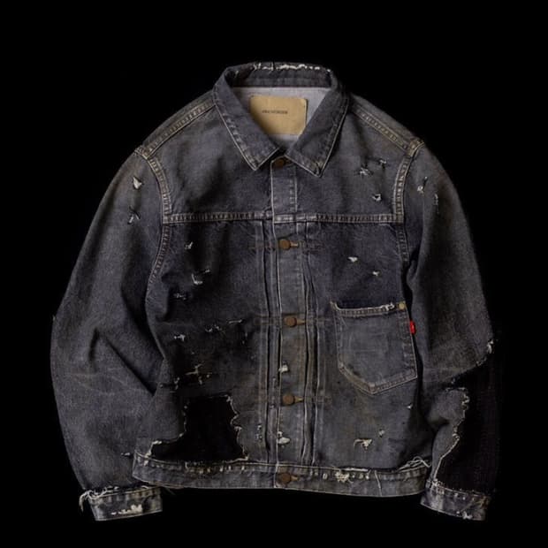 아나크로놈 리메이크 데님자켓