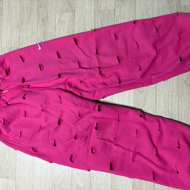 s)나이키 자크뮈스 스우시 팬츠 핑크