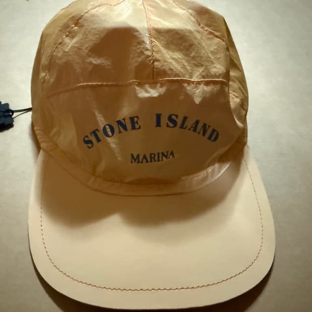스톤아일랜드 마리나 프라스마티코 리플렉티브 캡