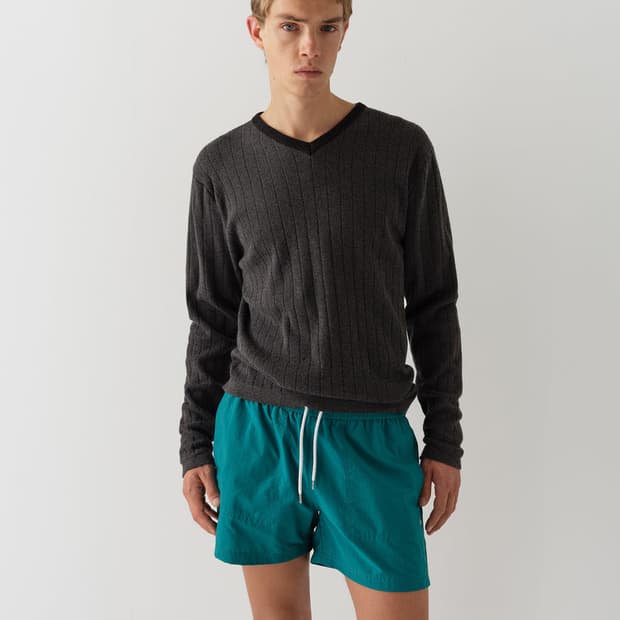 [XL]기마구아스 Dante 브이넥 니트/차콜