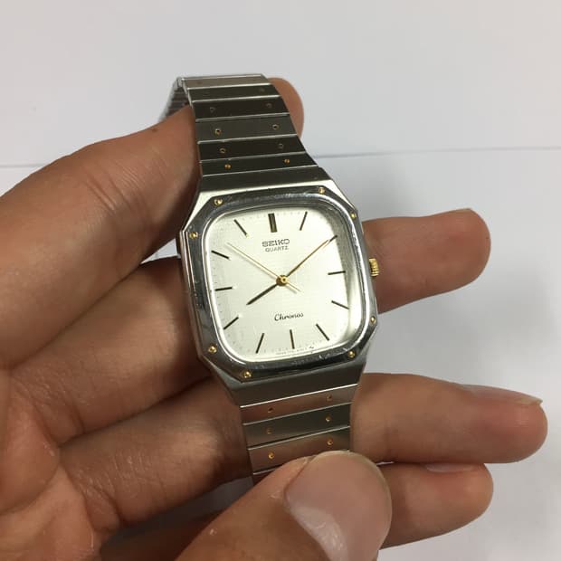 80s seiko chronos quatz combi