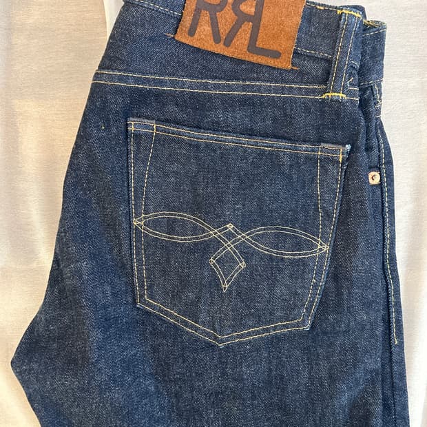 [RRL Double RL] Low Straight Selvedge Ra