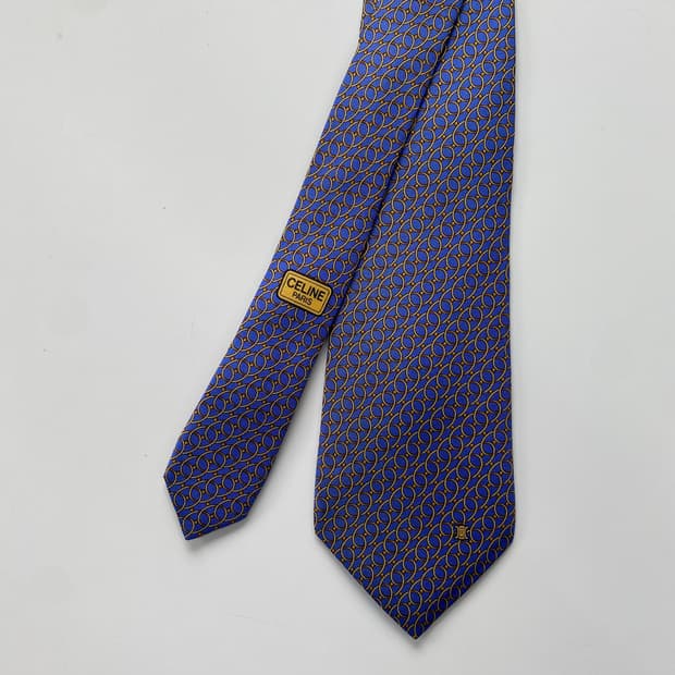 셀린느(celine) 심플로고 명품 정품 넥타이