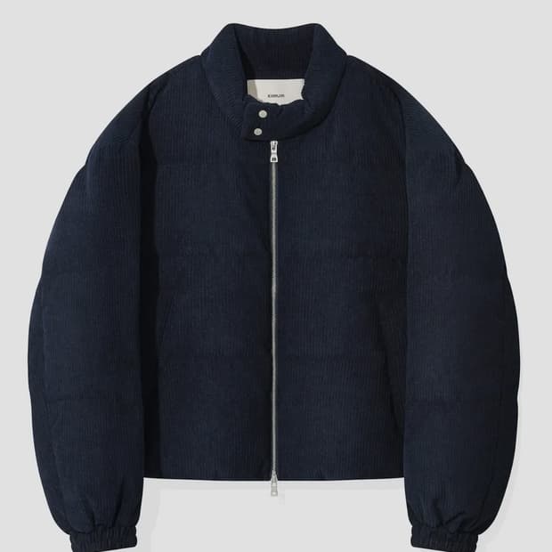 키뮤어 코듀로이 패딩 XL