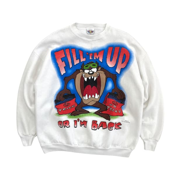 90's 루니튠즈 테즈 스웻셔츠