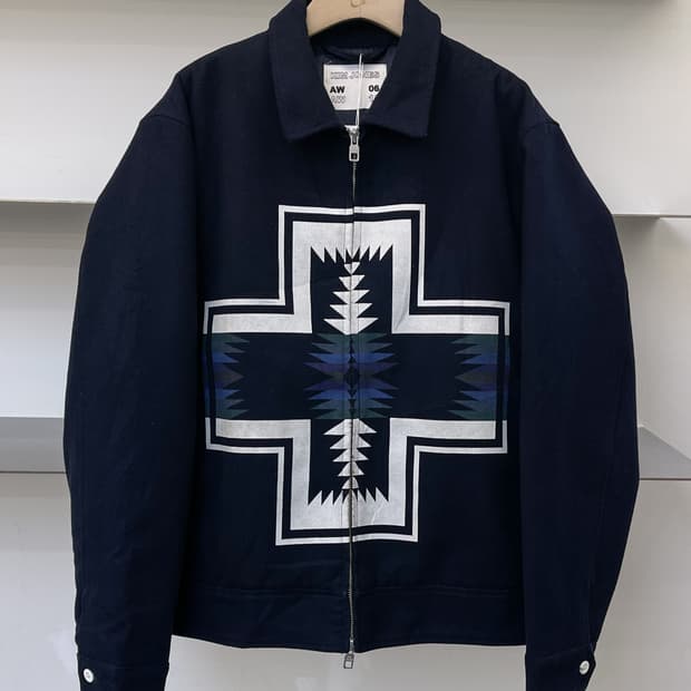 Gu x  킴 존스 18aw 치마요 울 자켓