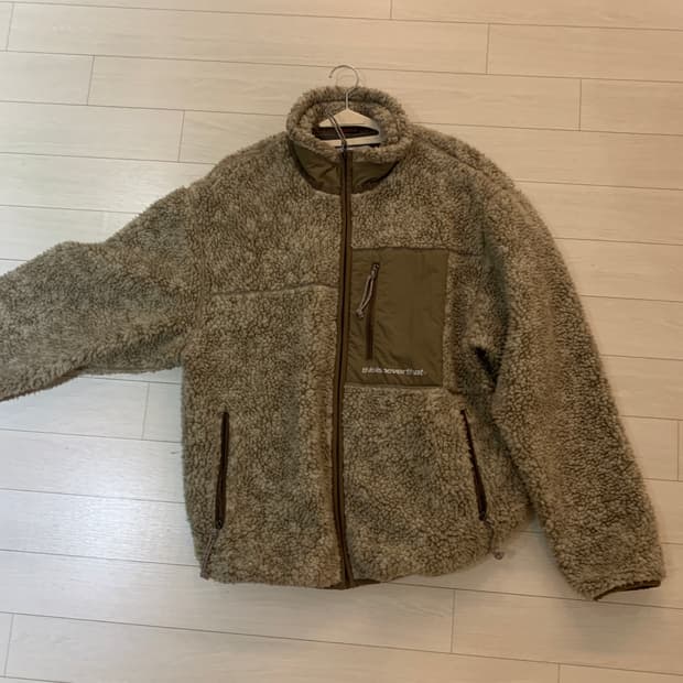 디스이즈네버댓 쉐르파 후리스 Stone Beige