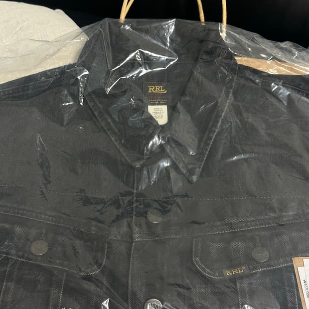  더블알엘 lot 271 흑청 L 새제품 판매합니다.