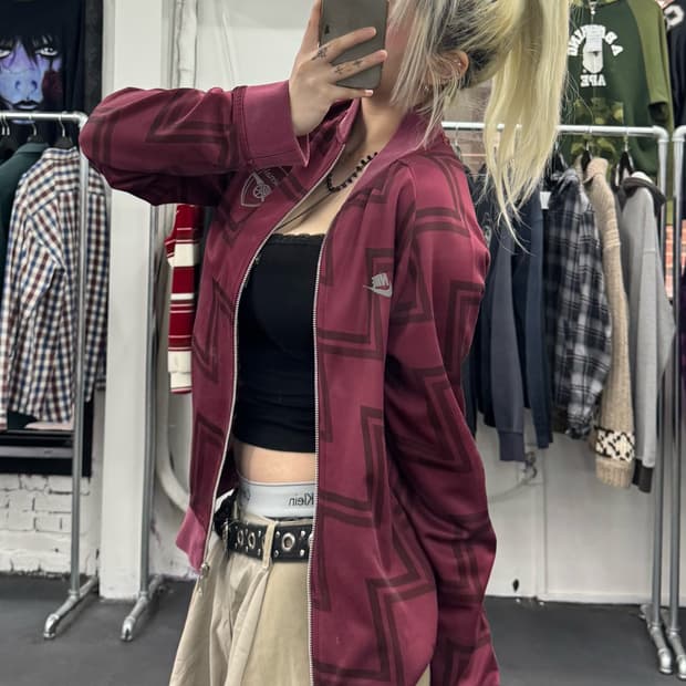 나이키 아스날 버건디 져지