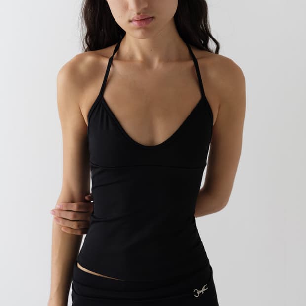 [S,M]기마구아스 Lula 홀터넥/블랙