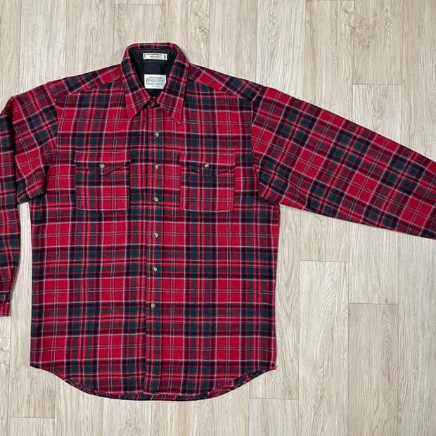 105) 펜들턴 아웃도어 체크 울셔츠(RRL&LVC&폴로)