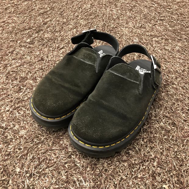 닥터마틴 제브잭 스웨이드 뮬