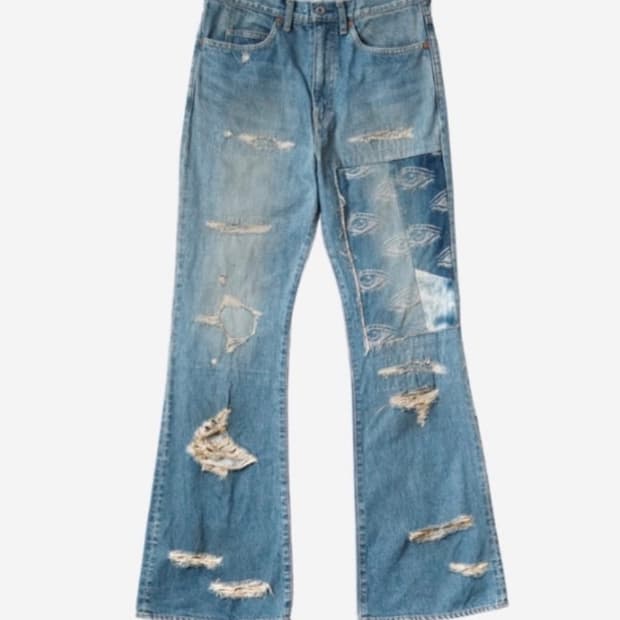 [34] 캐피탈 스피크이지 오카벨보 데님 팬츠