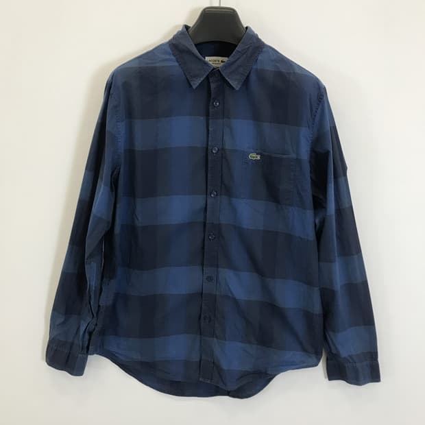 라코스테 레귤러핏 블루 셔츠 [105]