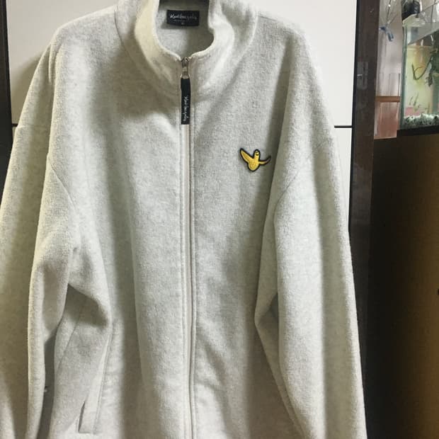 마크곤잘레스 빅로고 오트밀 플리스 L