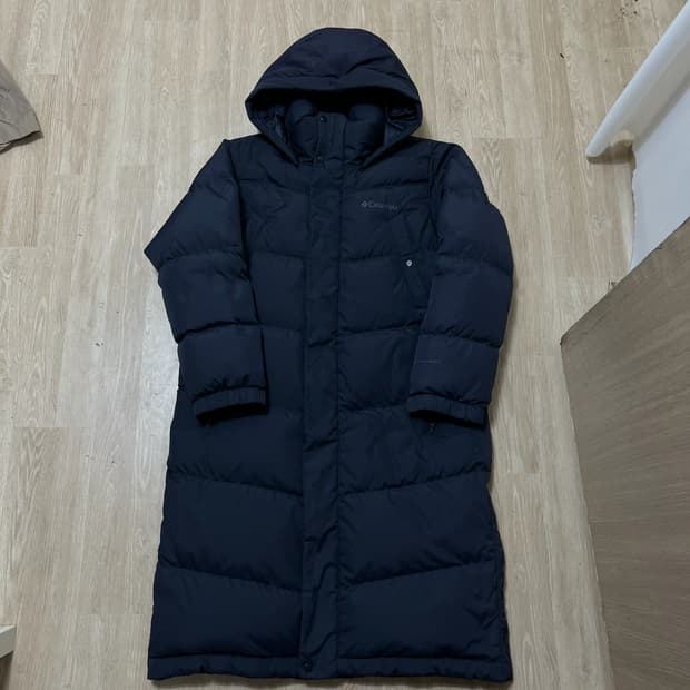 컬럼비아 남성 옴니히트 구스다운 롱패딩 M/95