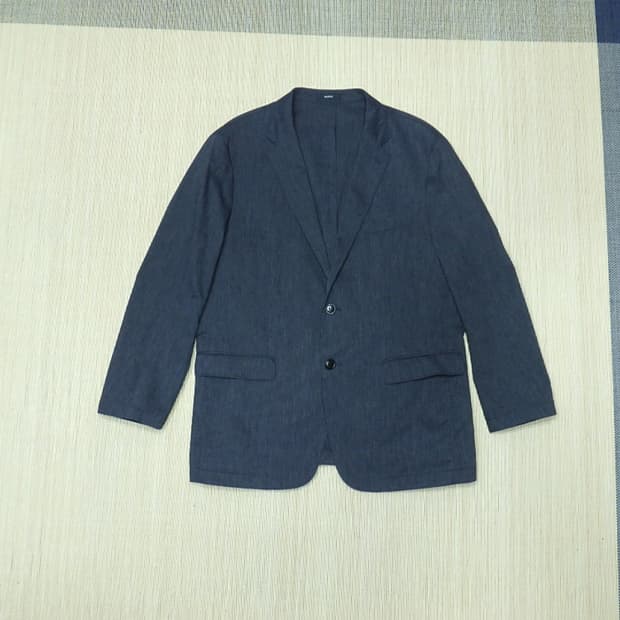 (2XL) HAZZYS 헤지스 남성 린넨 면혼방 자켓