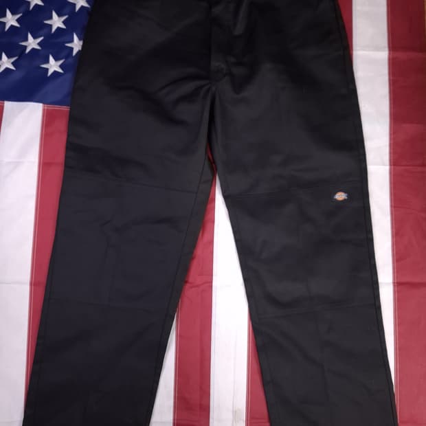 새제품급 오리지날 디키즈 더블니 블랙 팬츠