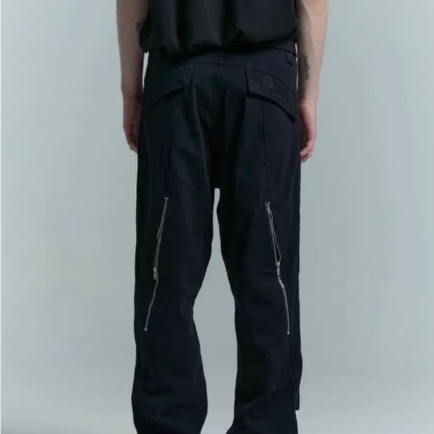 플라스틱프로덕트 MPa 웨이브 지퍼 팬츠 S사이즈 팝니다