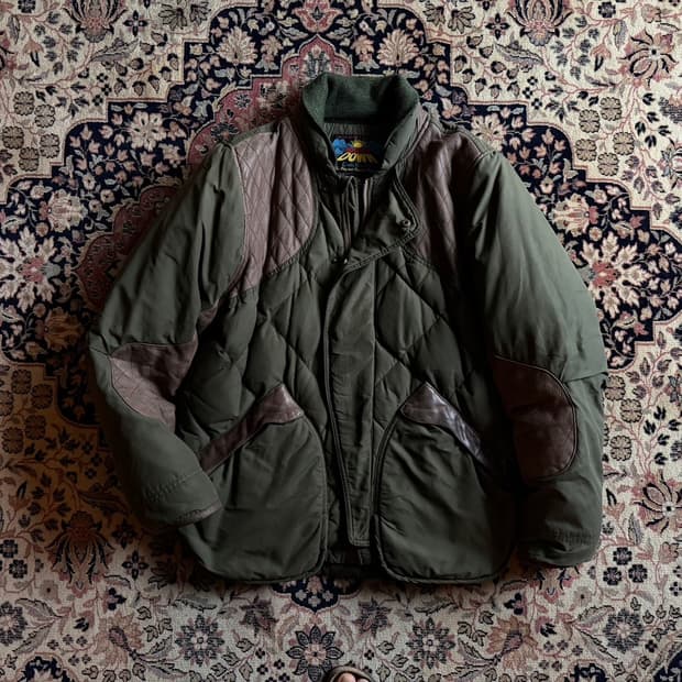 에디바우어 퀼팅 구스다운 패딩 자켓 100