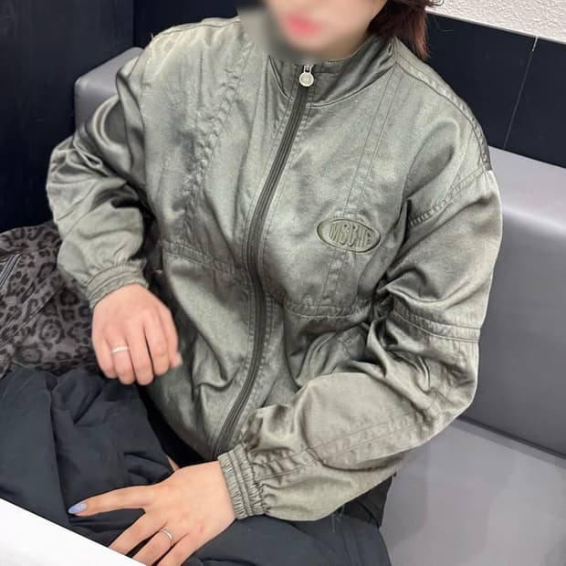 미스치프 실키 카키 자켓