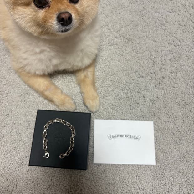 크롬하츠 페이퍼체인 라지8인치