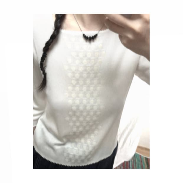 Sheer Knit Top