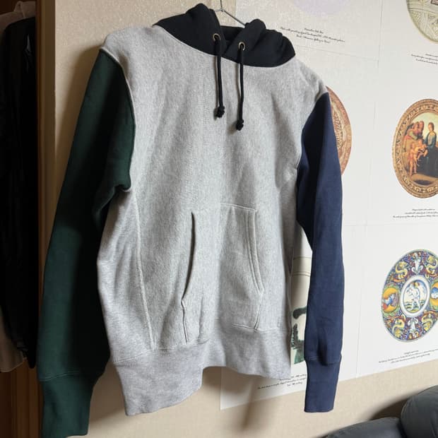 챔피온 리버스위브 컬러블록