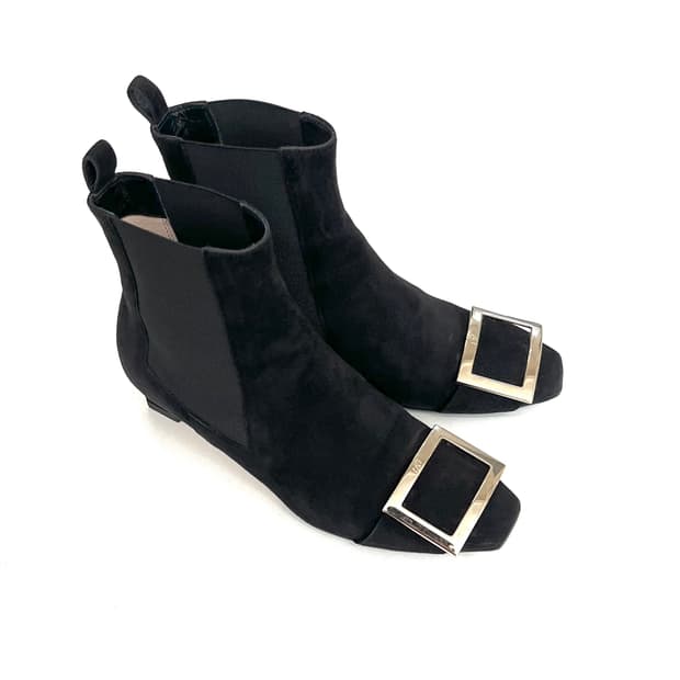 로저비비에 트럼펫 메탈 첼시 부츠