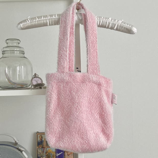 (새상품) 지초이 jx 베이비 핑크 토트백 가방 숄더백