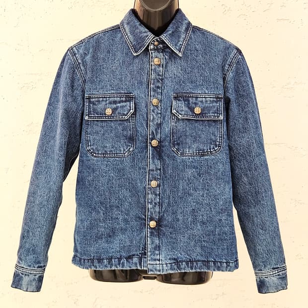 [S] 미사용 크롬하츠 워크독 내피 자켓 데님 B1213C155