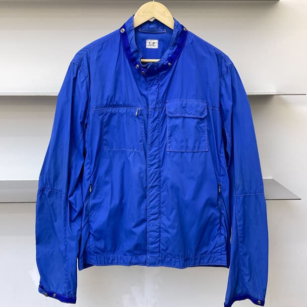 씨피컴퍼니 블루 Bariffaldi 나일론 자켓