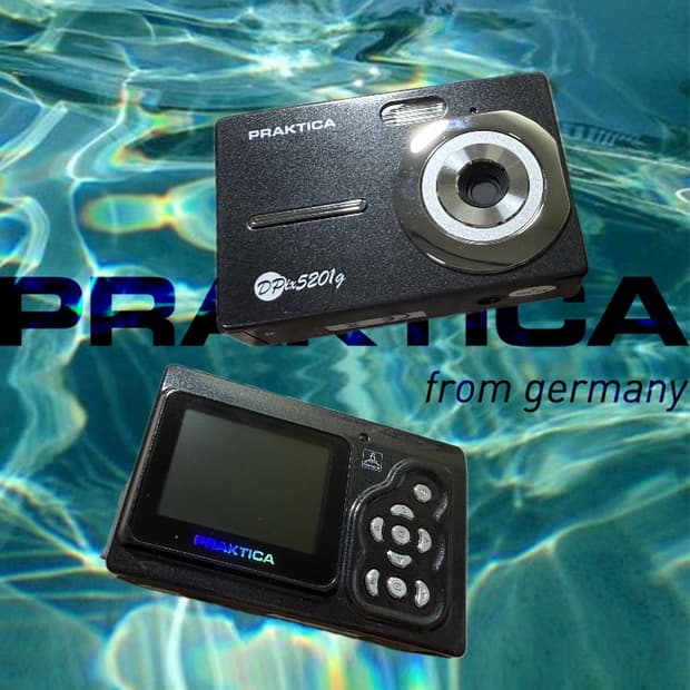 색감👍작례O)독일 PRAKTICA D pix 5201g 빈티지디카